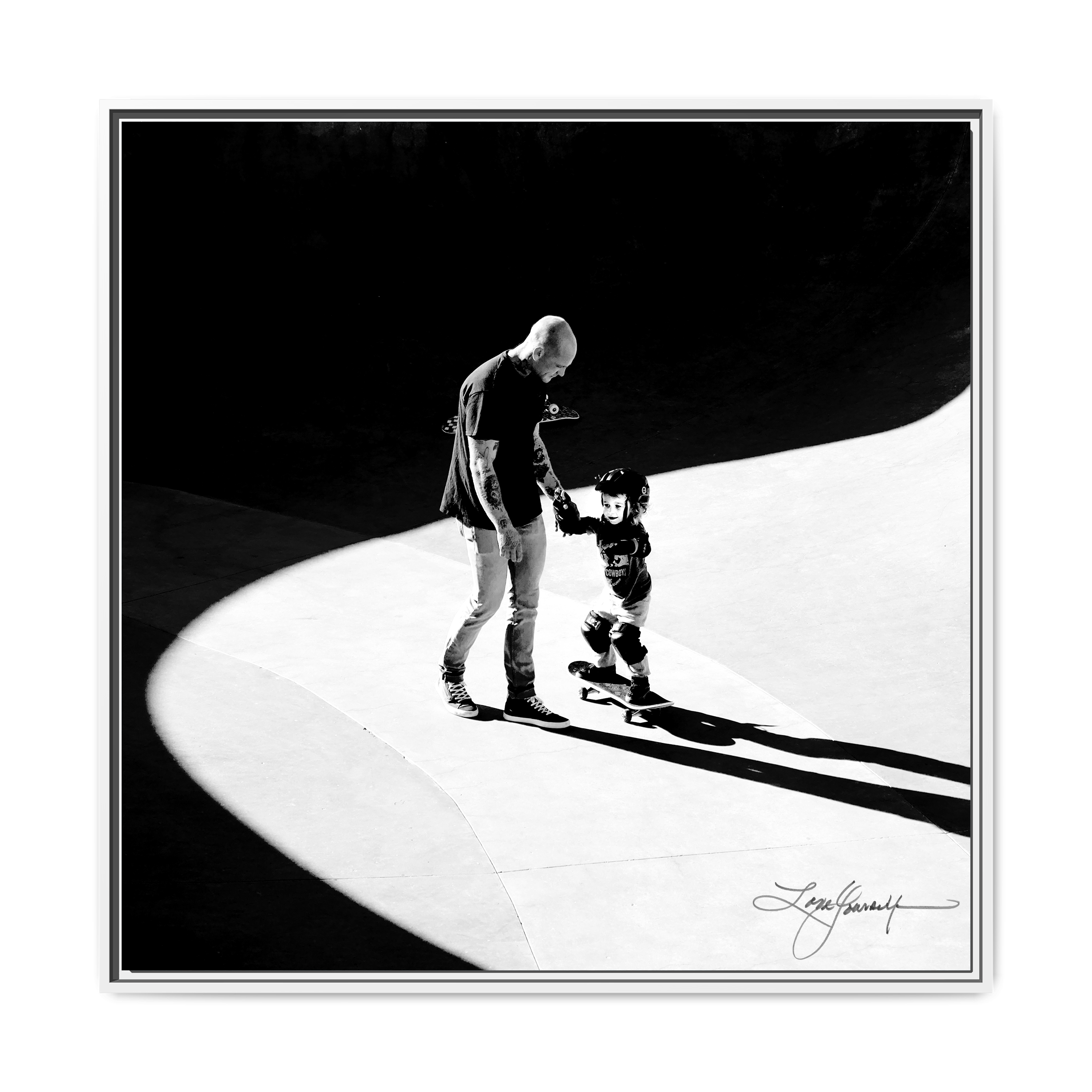 E White