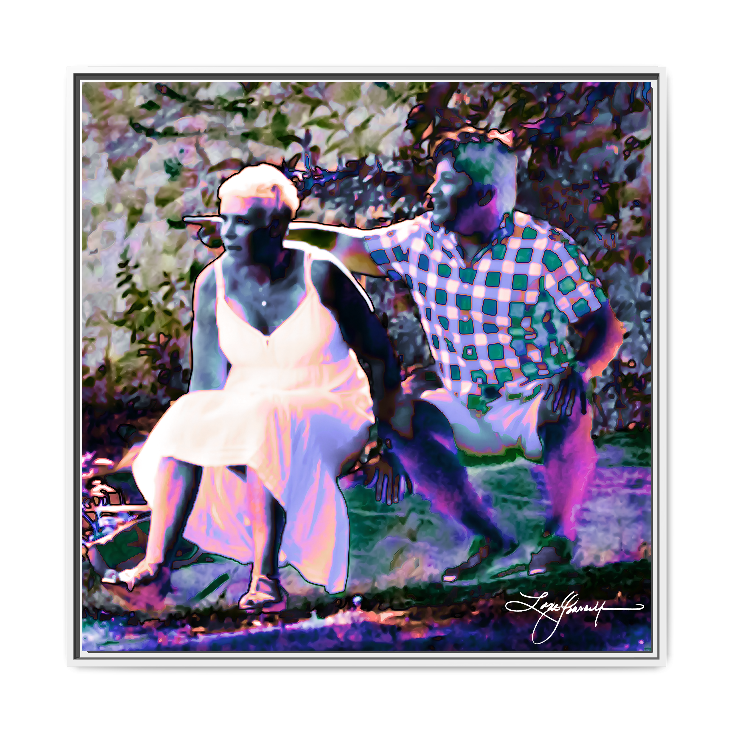 A White